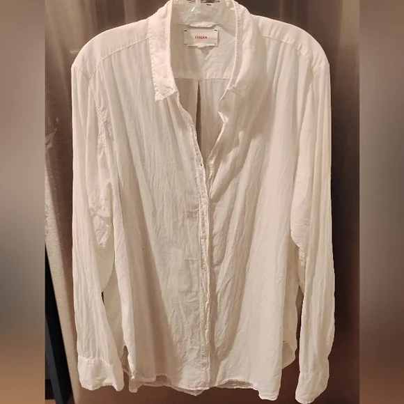 XiRENA White Beau Shirt L - Picture 2 of 9